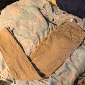 Aeropostale tan Corduroy Pants. 9/10